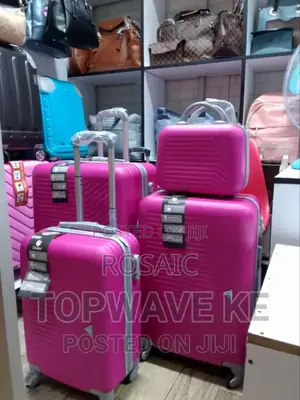 Fashion 4 in 1 Unbreakable Rubber Suitcase