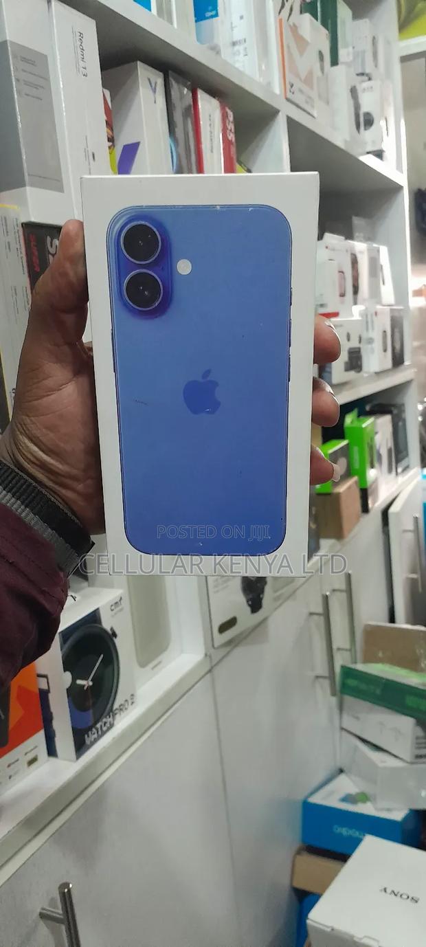 New Apple iPhone 16 256 GB Blue - main view
