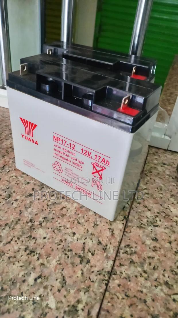 12V 17ah Yuasa Battery - thumbnail 3