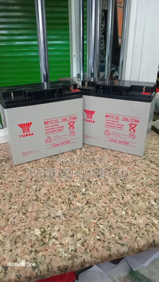 12V 17ah Yuasa Battery - thumbnail 5