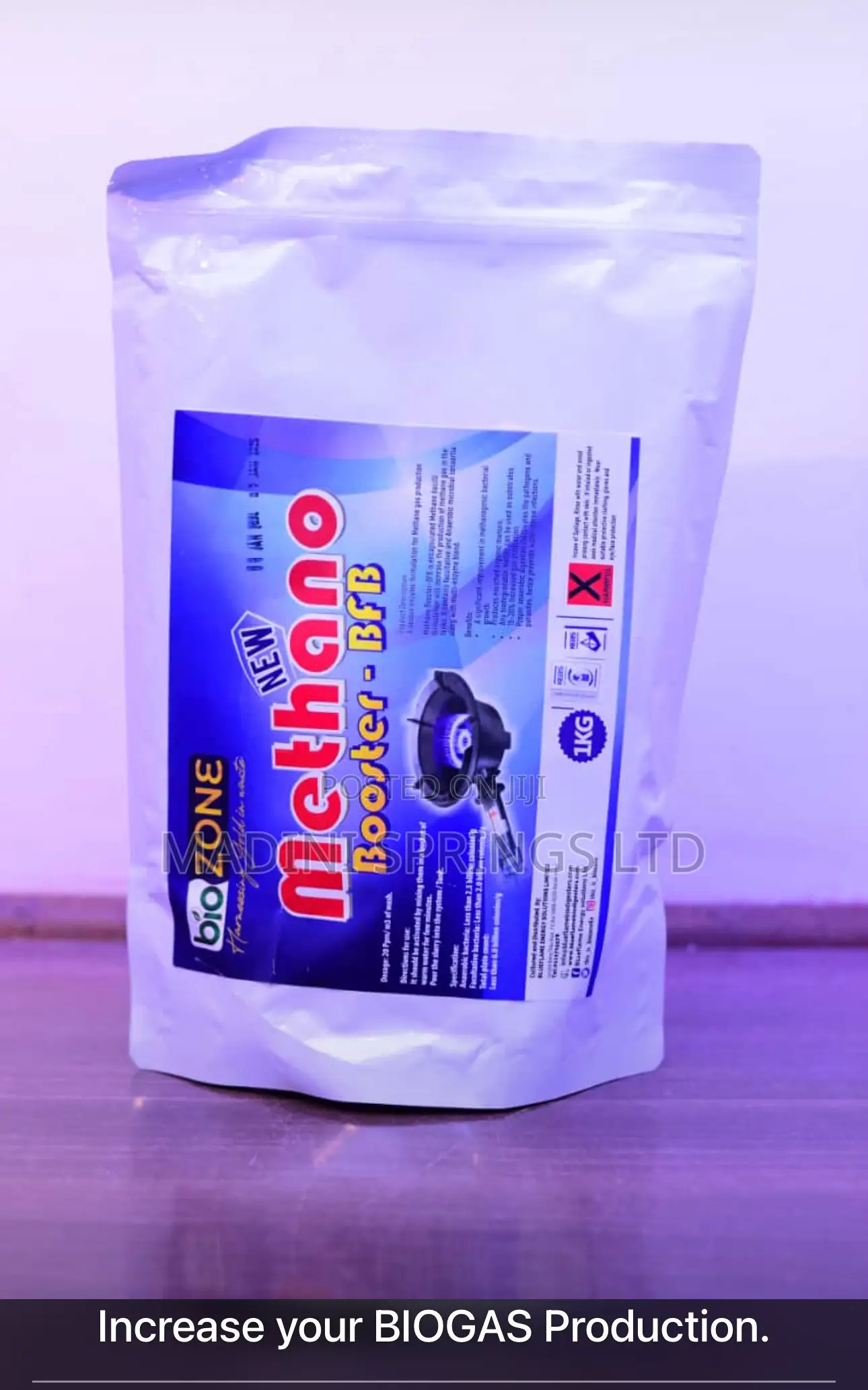 Methano Booster for Increasing Biogas Production in the Farm