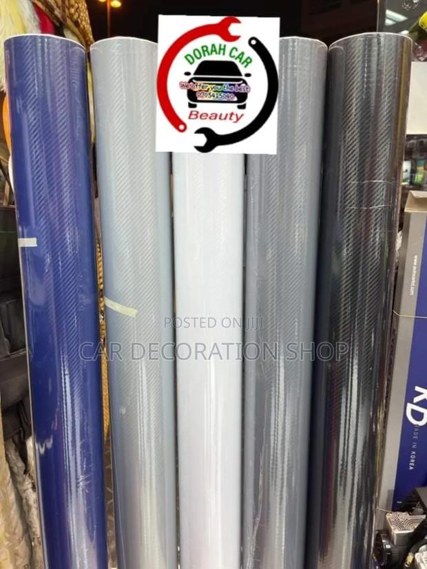 Colored Carbon Finish Wraps in Different Colors