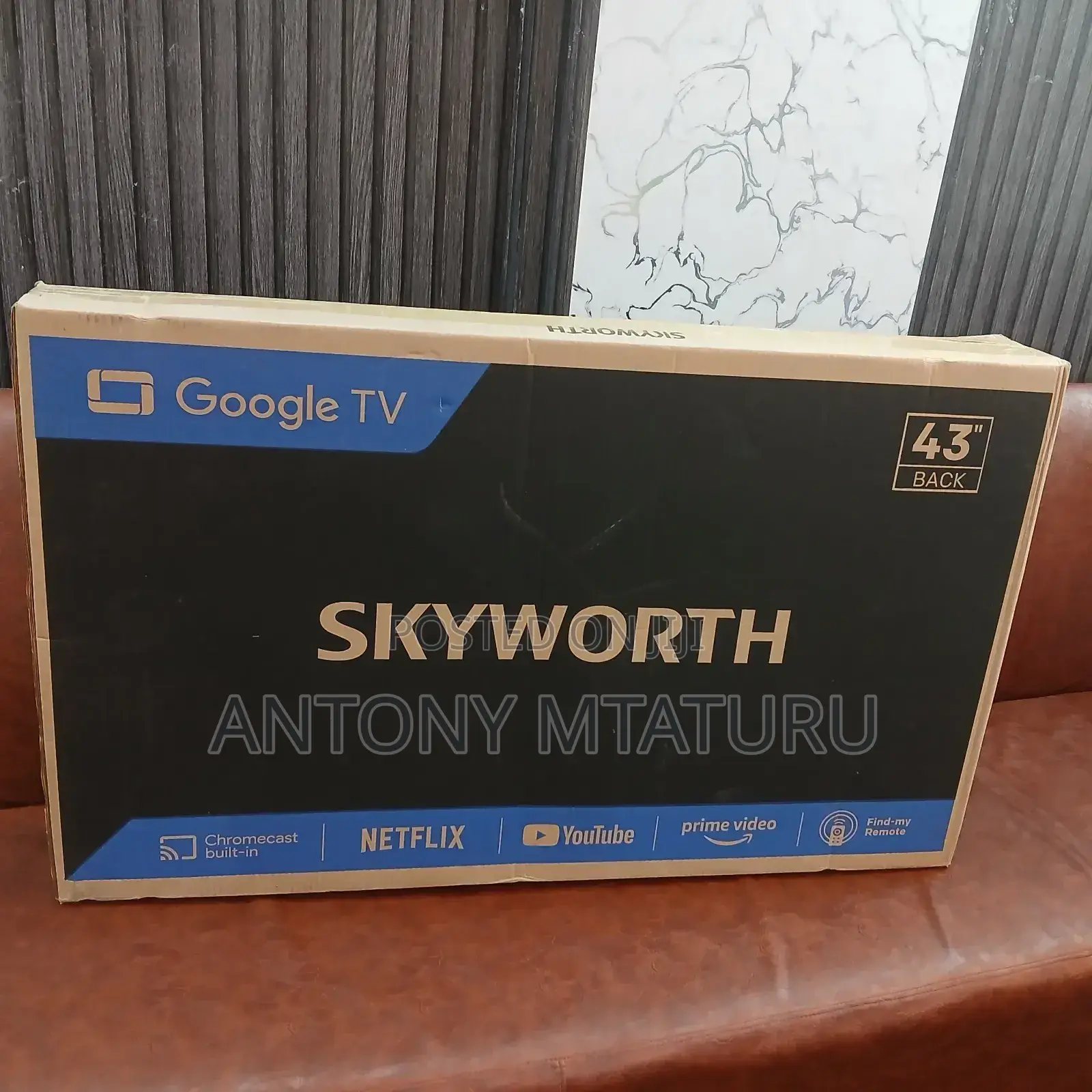 Skyworth 43′′ 43e5500g Google Frameless Tv