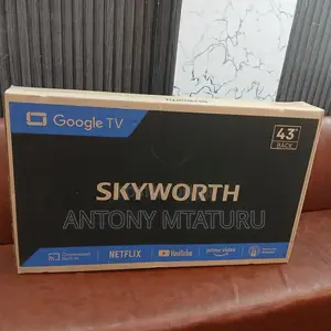 Skyworth 43′′ 43e5500g Google Frameless Tv