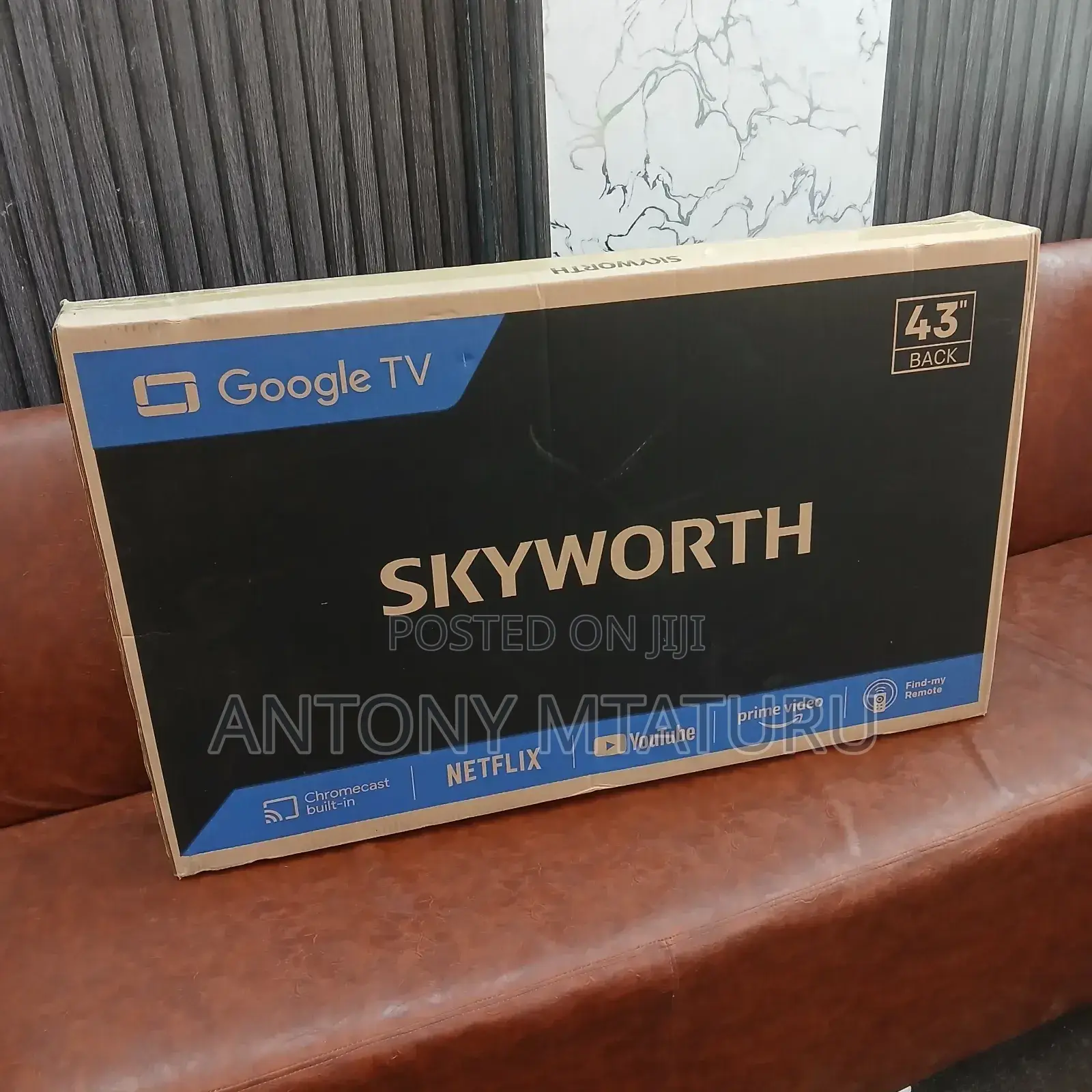 Skyworth 43′′ 43e5500g Google Frameless Tv