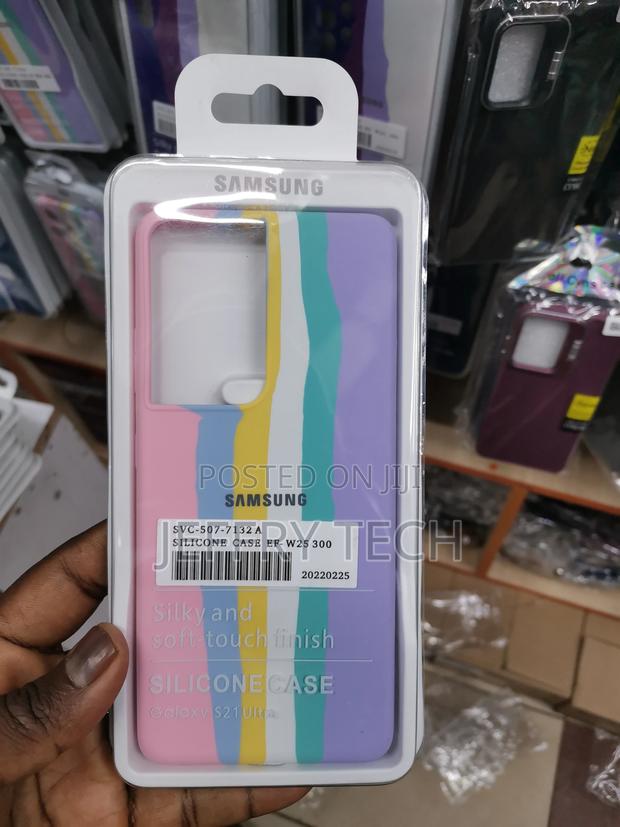 Rainbow Pattern Case for Samsung Galaxy S21 Ultra - main view