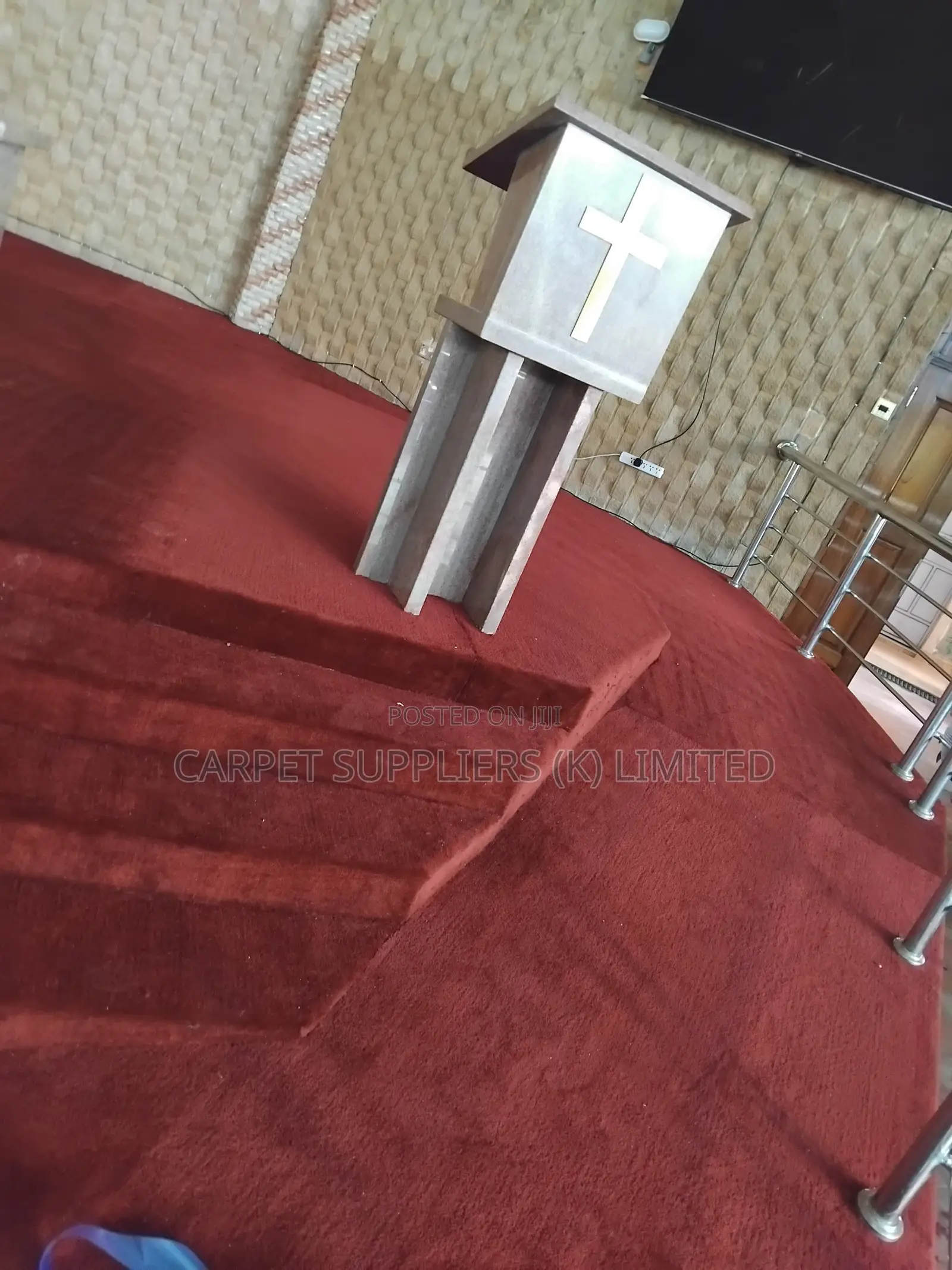 Maroon Carpeting(Altar)