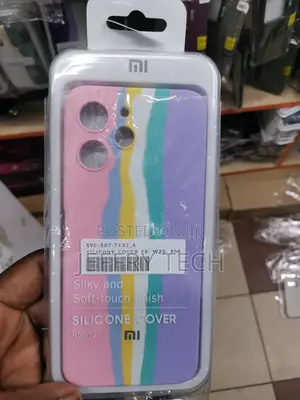 Redmi Note 12 Case Silicone Phone Cases Rainbow Stripes