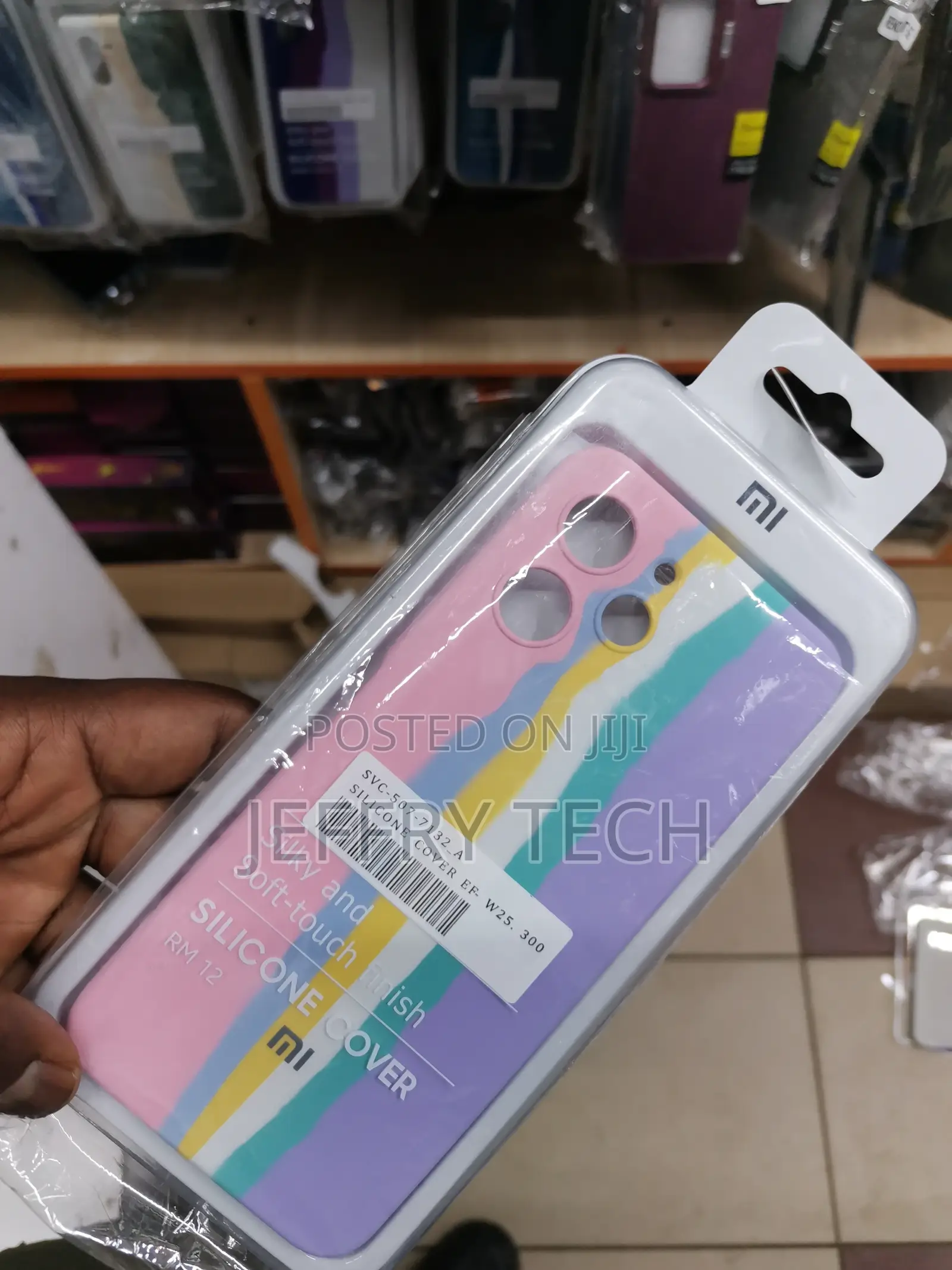 Redmi Note 12 Case Silicone Phone Cases Rainbow Stripes