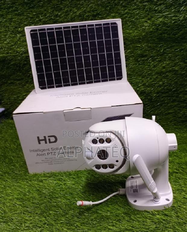 4G Wireless Solar Powered PTZ Camera- (With Simcard Memory