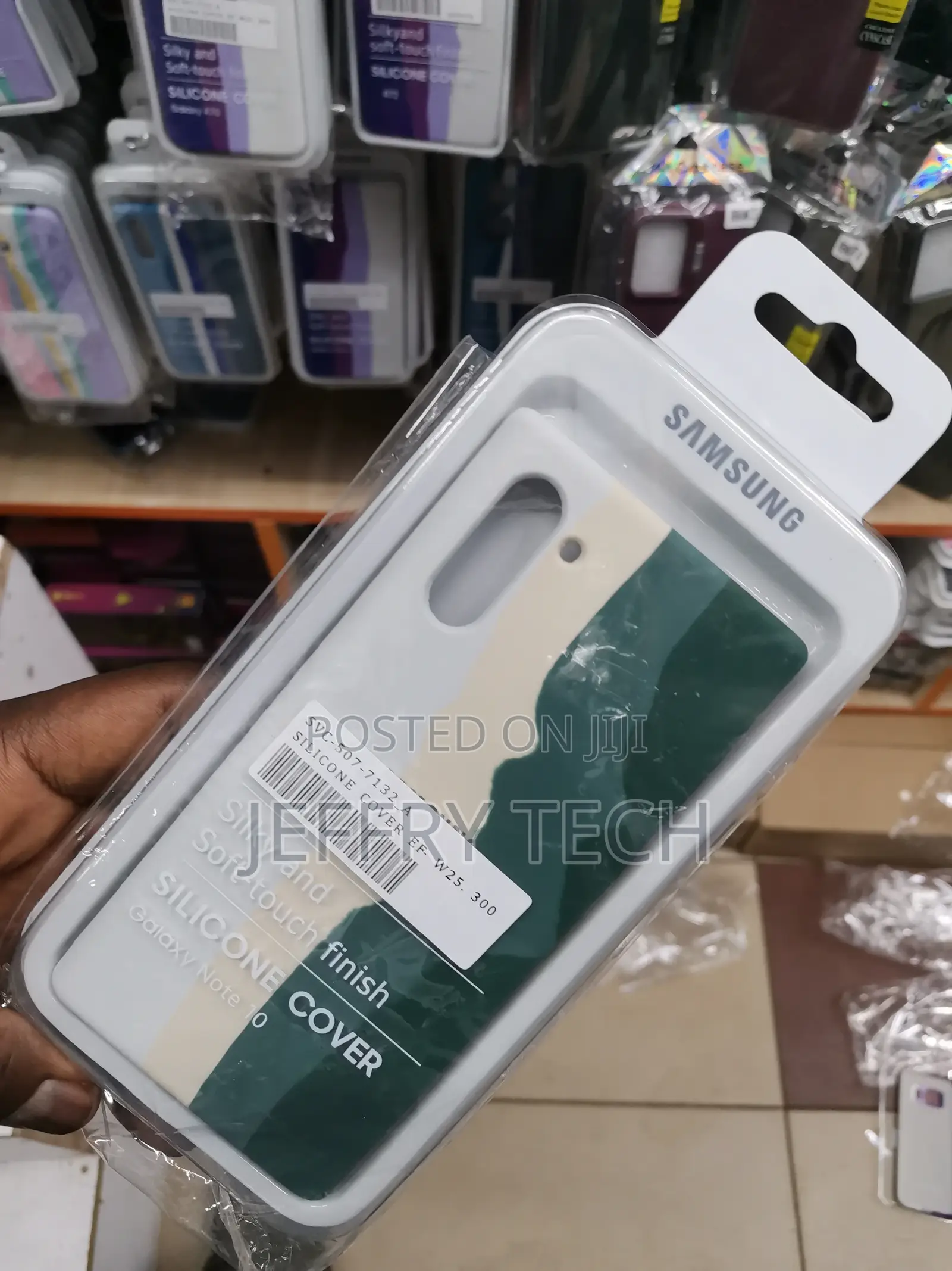 Silicone Rainbow Back Cover For Samsung Galaxy Note 10