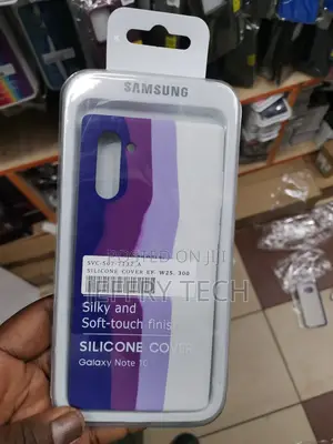 Silicone Case for Samsung Galaxy Note 10 Rainbow Design