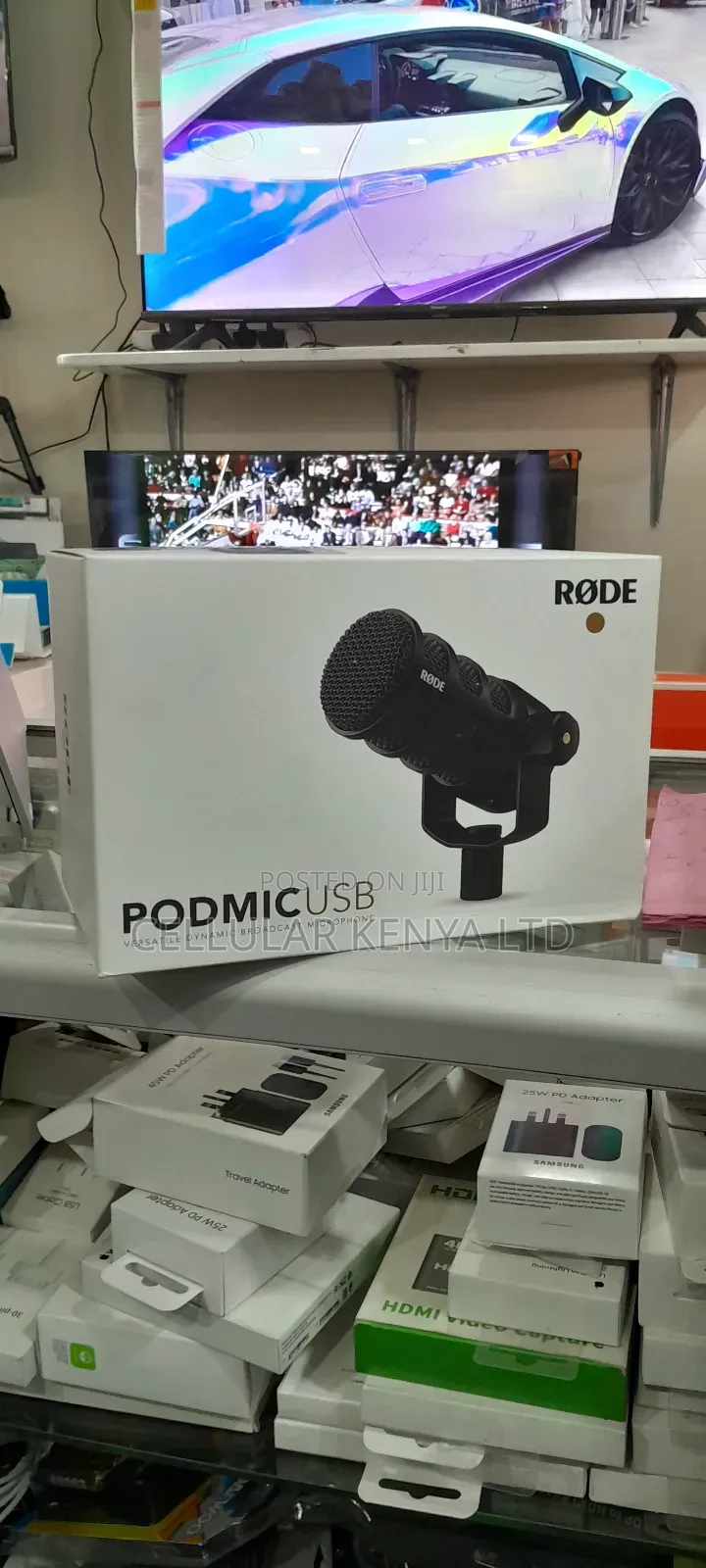 Rode Podmic Usb and XLR Dynamic Broadcast Microphone