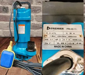 Premier 2hp 28m 6m3/Hr Submersible Water Pump
