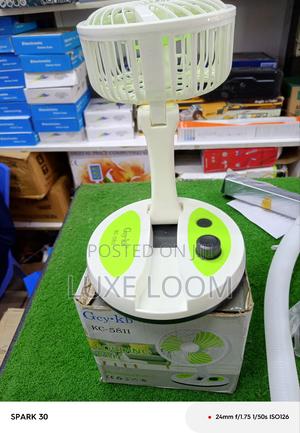 Folding Fan Rechargeable With Led Light - thumbnail 2