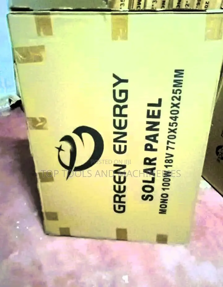 Green Energy 100W Solar Panel