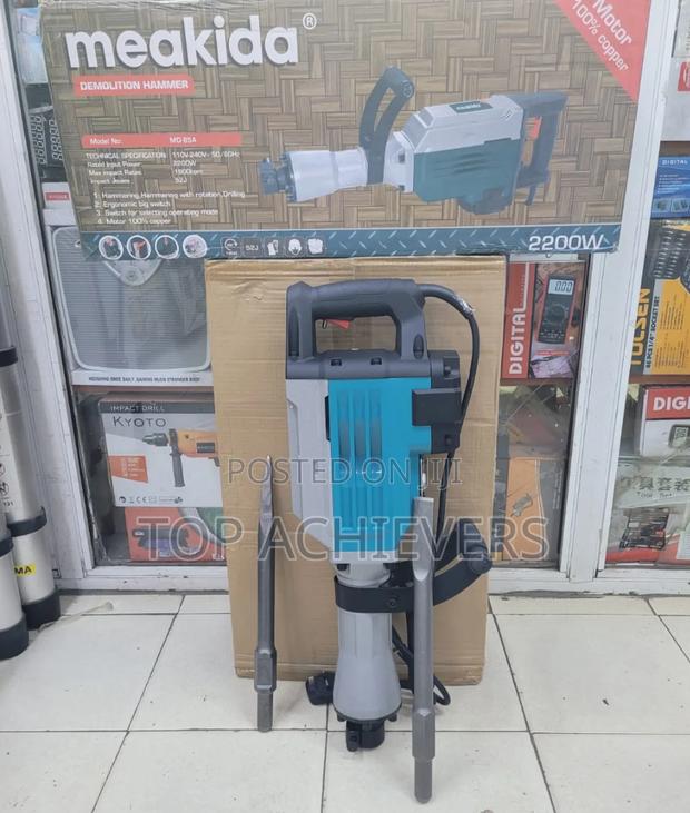 Heavy Duty Jack Hammer/Demolition Hammer 2200w