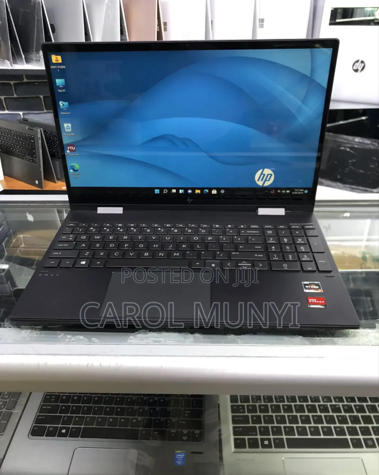 New Laptop HP Envy 15 16GB AMD Ryzen 5 SSD 512GB