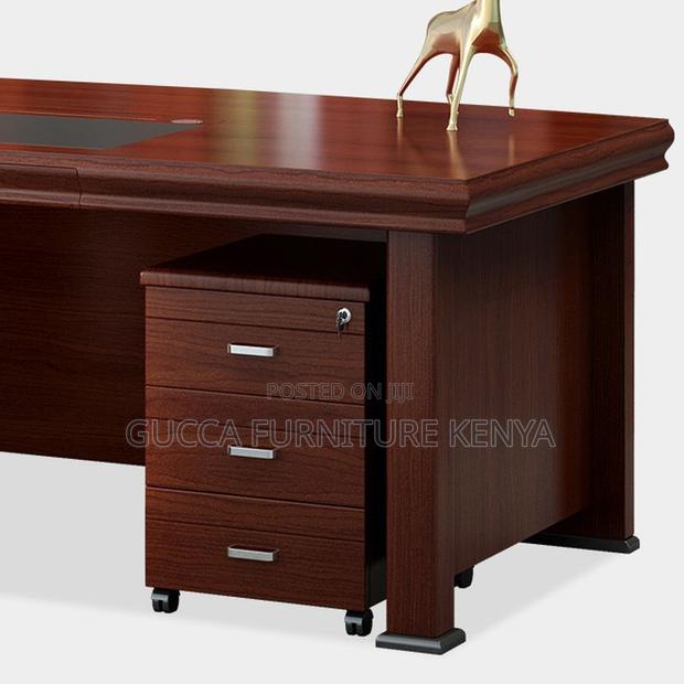 Office Tables:1800mm Elegant Mahogany Directors Table - thumbnail 4