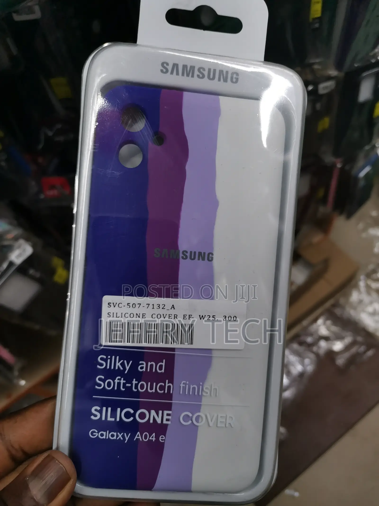 Rainbow Pattern Samsung Galaxy A04e Mobile Phone Back Cover