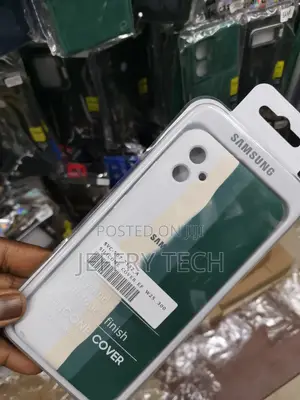 Rainbow Pattern Samsung Galaxy A04e Mobile Back Cover--Green