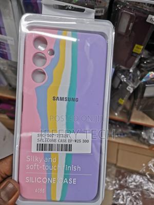 Samsung Galaxy A05s Back Cover Rainbow Color Pattern - thumbnail 2