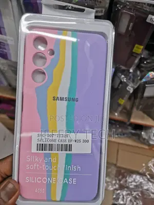 Samsung Galaxy A05s Back Cover Rainbow Color Pattern