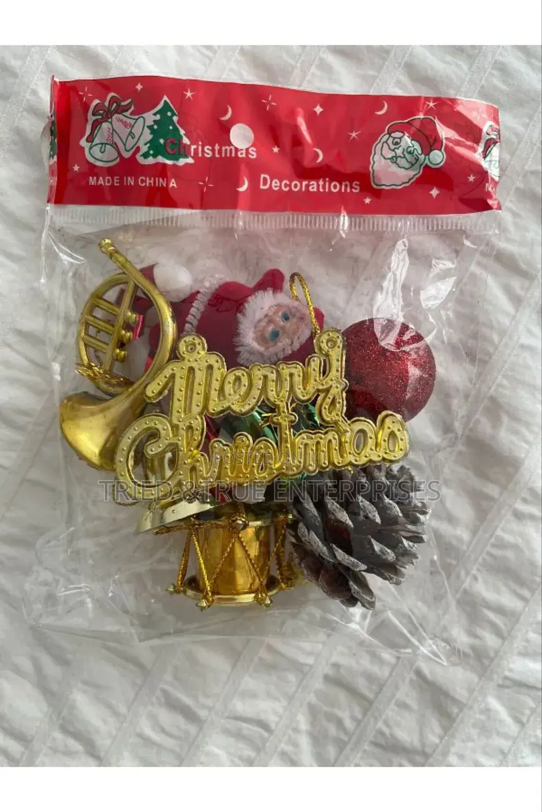 Christmas Tree Decorations, Merry Christmas Jh7