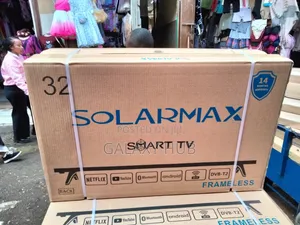 Solar Max 32inches Flameless Smart Tv