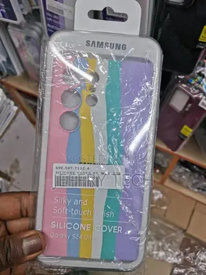 Samsung Galaxy S24 Ultra Back Cover Rainbow Color