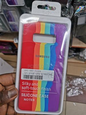 Samsung Galaxy Note 8 Case - Multicolour Rainbow Printed - thumbnail 2