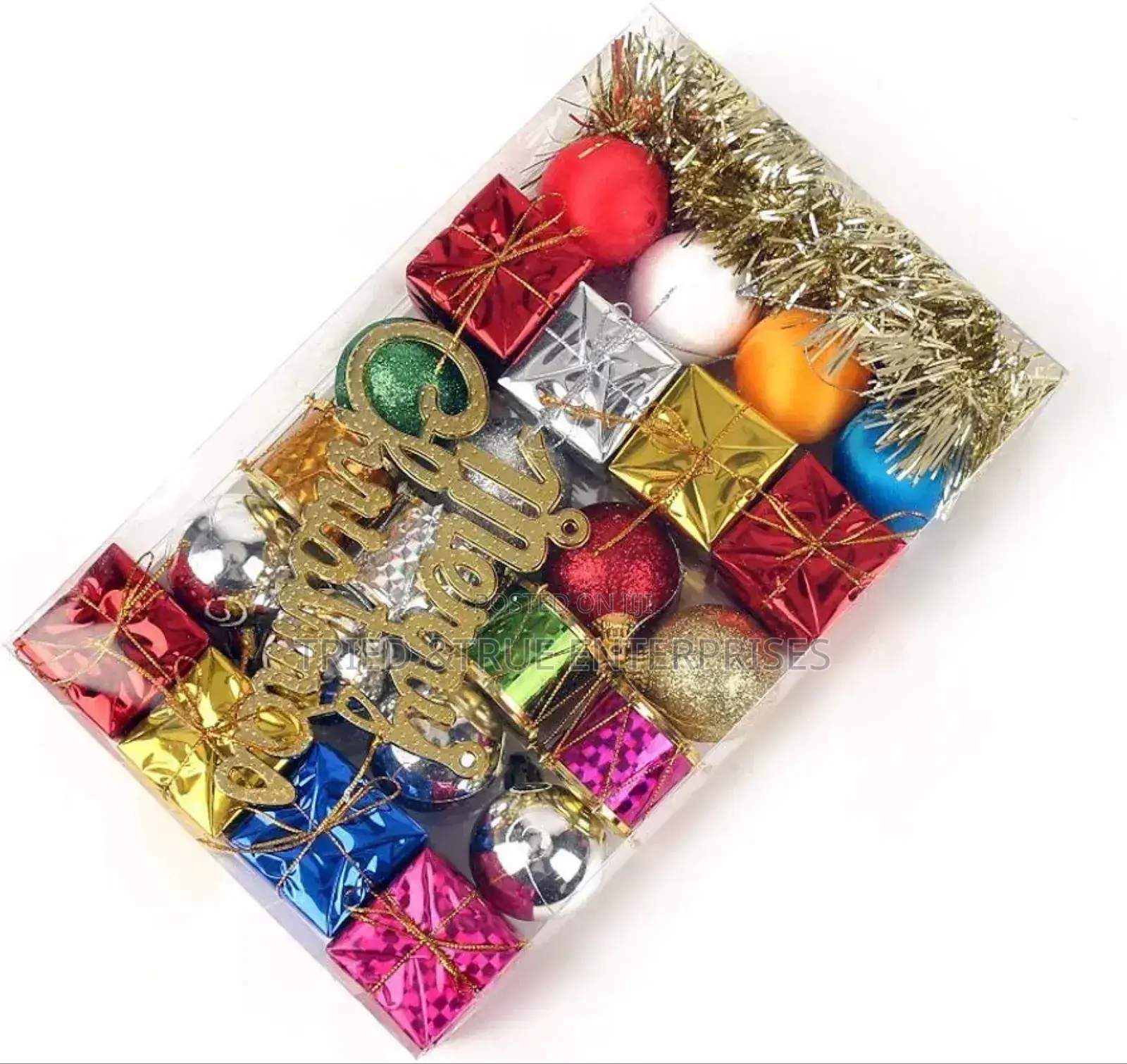 Bulk Mixed Decorations for Christmas Tree Kj8y