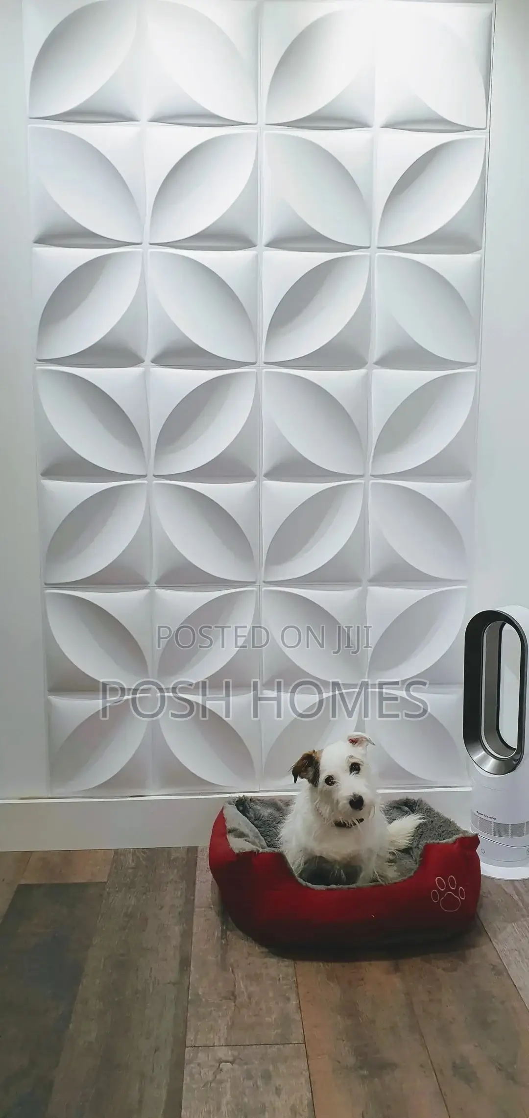 3D PVC Patterned Wallpanels