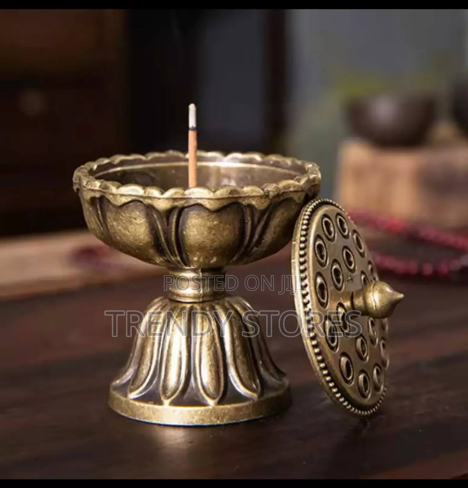 Zinc Alloy Incense Burner