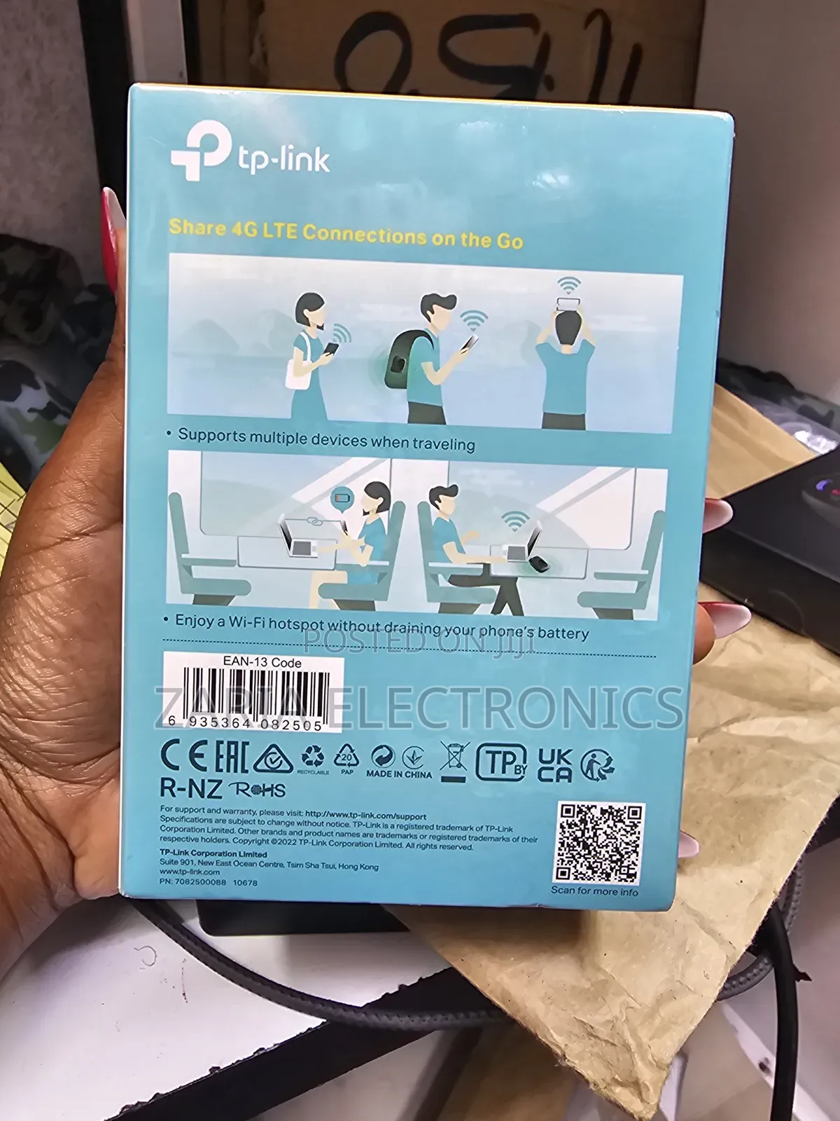 Tp-Link Mobile Wifi 4GLTE M7200