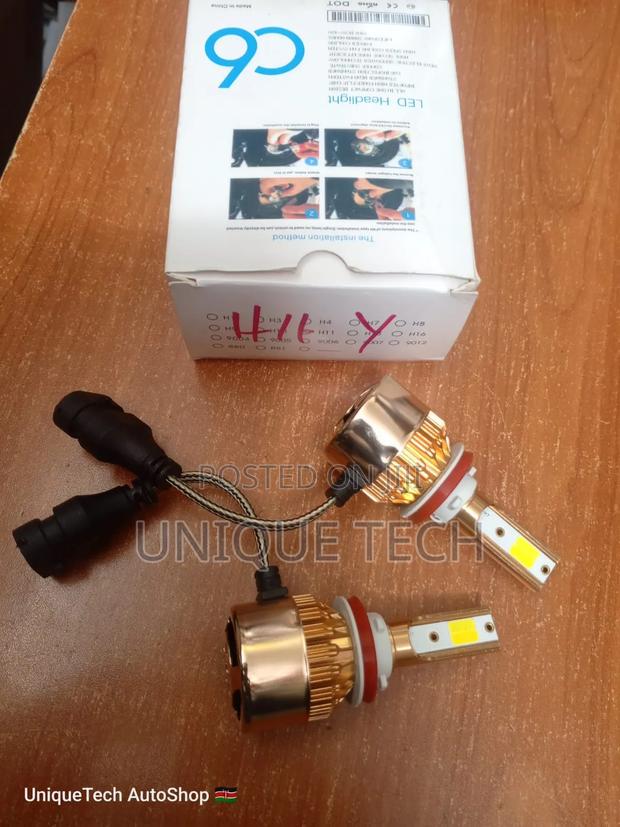 H11 LED Bulbs With White Yellow Color Options - main view