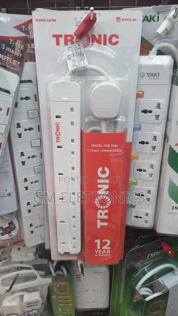 Tronic Power Extension (6-Way)-White