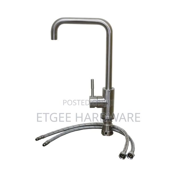 SS304 Long Neck Kitchen Mixer - main view