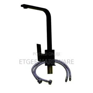 Slim Black Kitchen Mixer, Square Frame – SS304 )