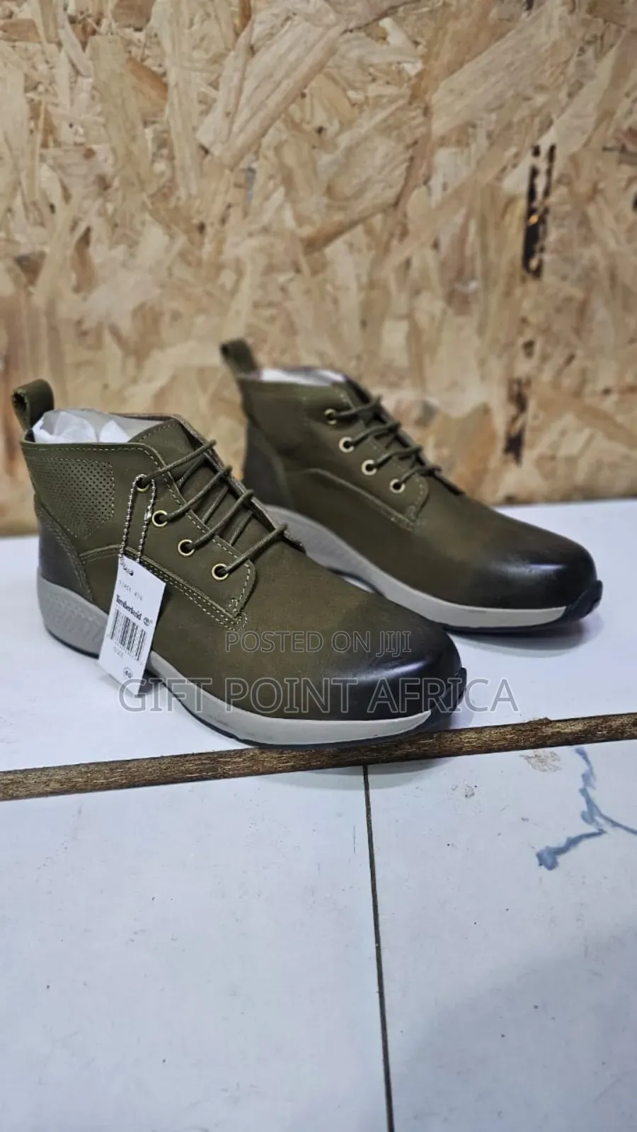 Jungle Green Timberland Boots for Men