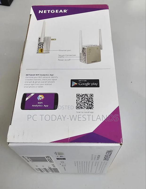 Netgear Wi-Fi Range Extender Ex6120 - Up to 1500 Sq Ft - thumbnail 3