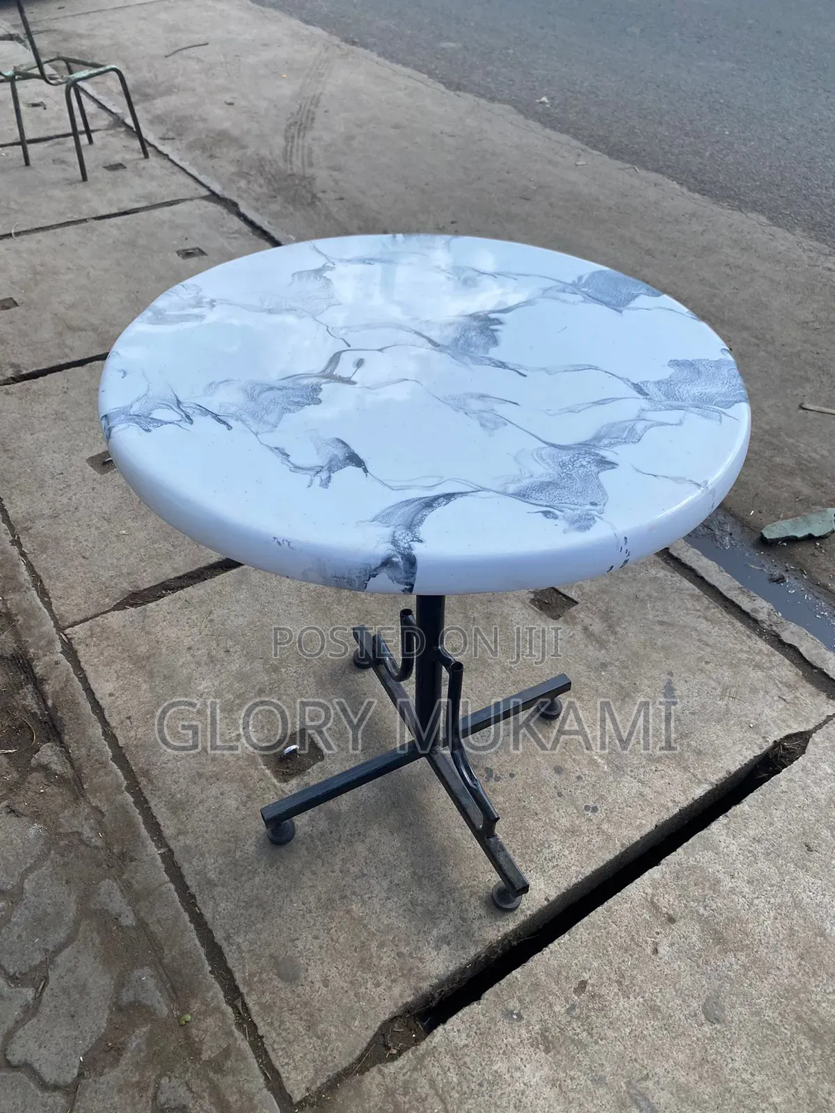 Round Marble Restaurants and Bar Table