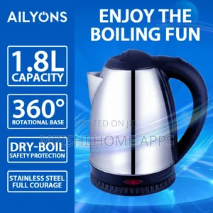 Ailyons Electric Kettle 1.8L FK-0301-G