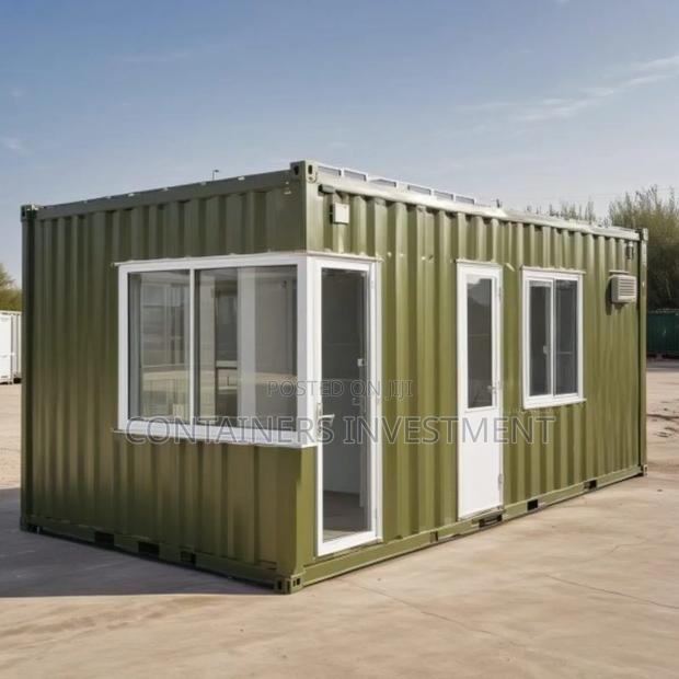 Smart Shipping Container Office Solution. - main view