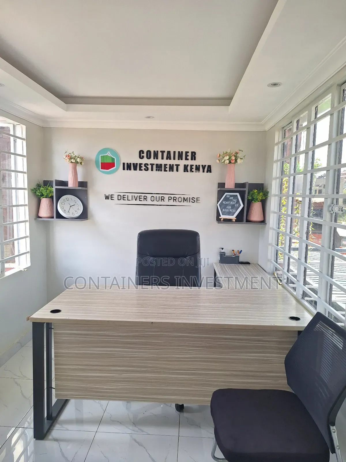 Smart Shipping Container Office Solution.