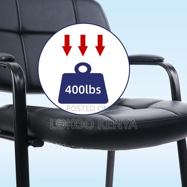 Office Chair: Polyester Mild Medium Back Visitor Chair - thumbnail 4