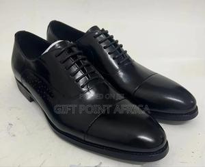 Black Official Leather Shoes - main view
