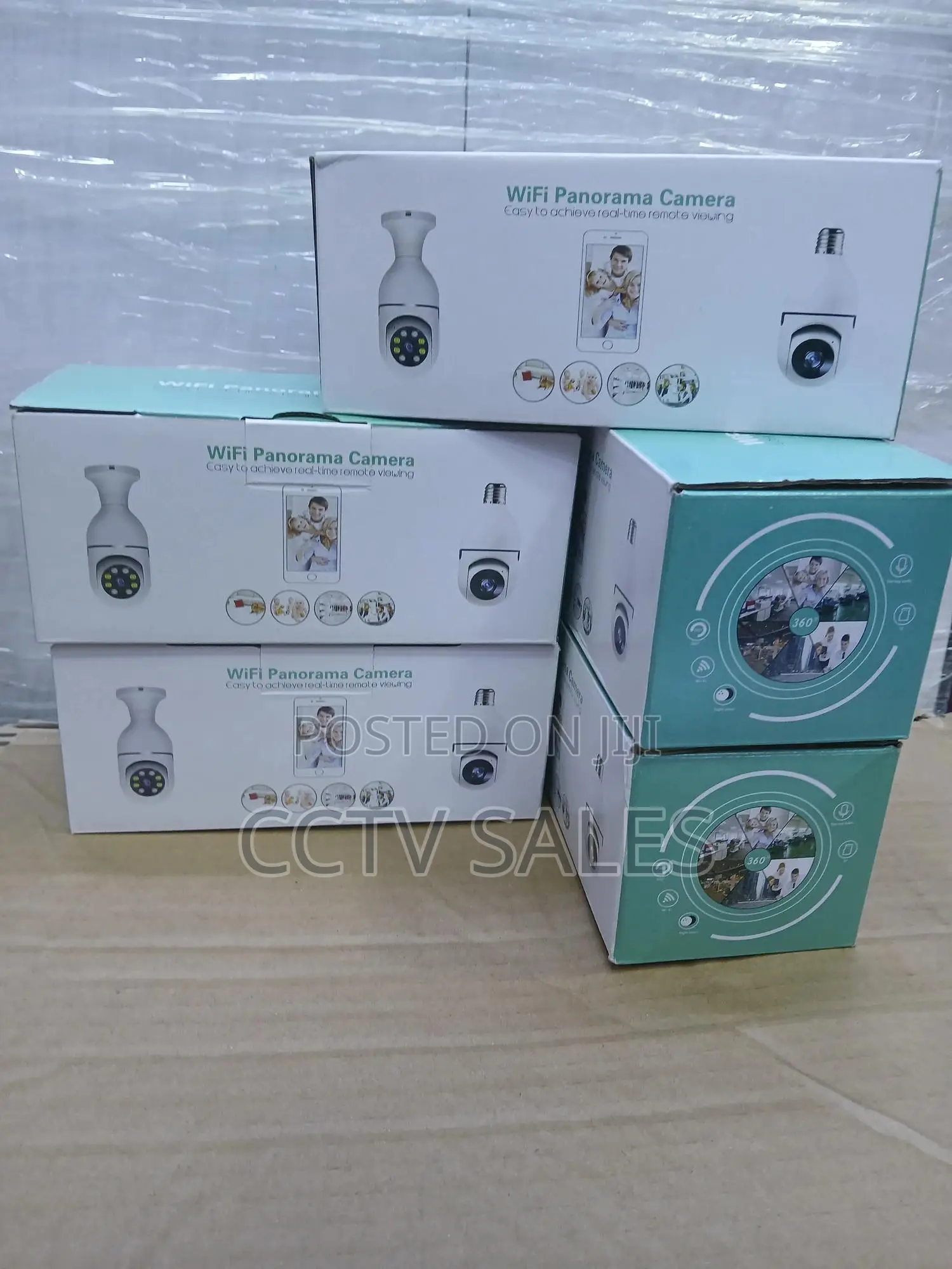 PTZ Dual Lens Camera V380 Bulb V380 PTZ Bulb Wifi Camera
