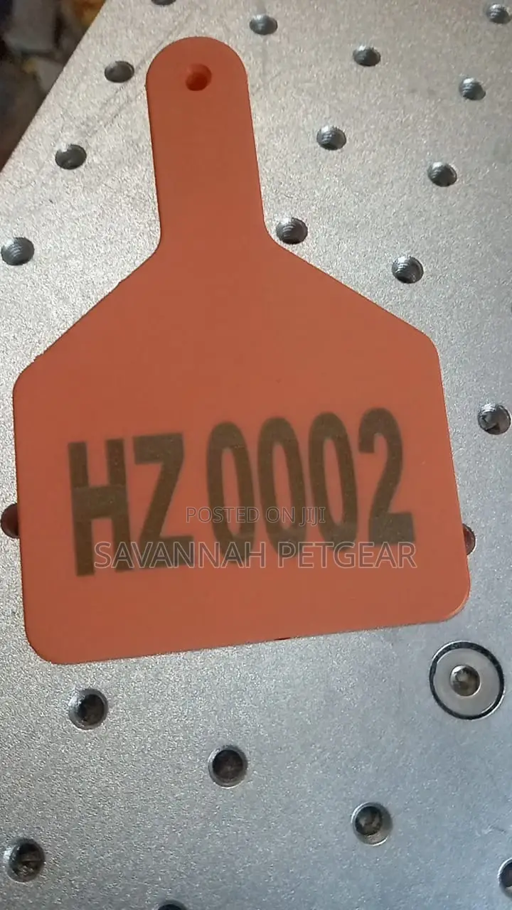 Laser Custom Printed Customized Ear Tags for Cattle Cows