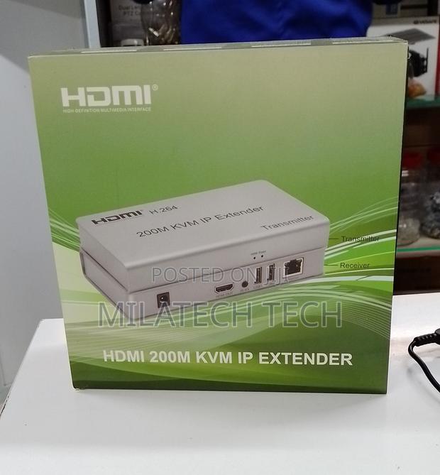 HDMI KVM Extender Over Network Cable 200M LAN Cable IP - main view